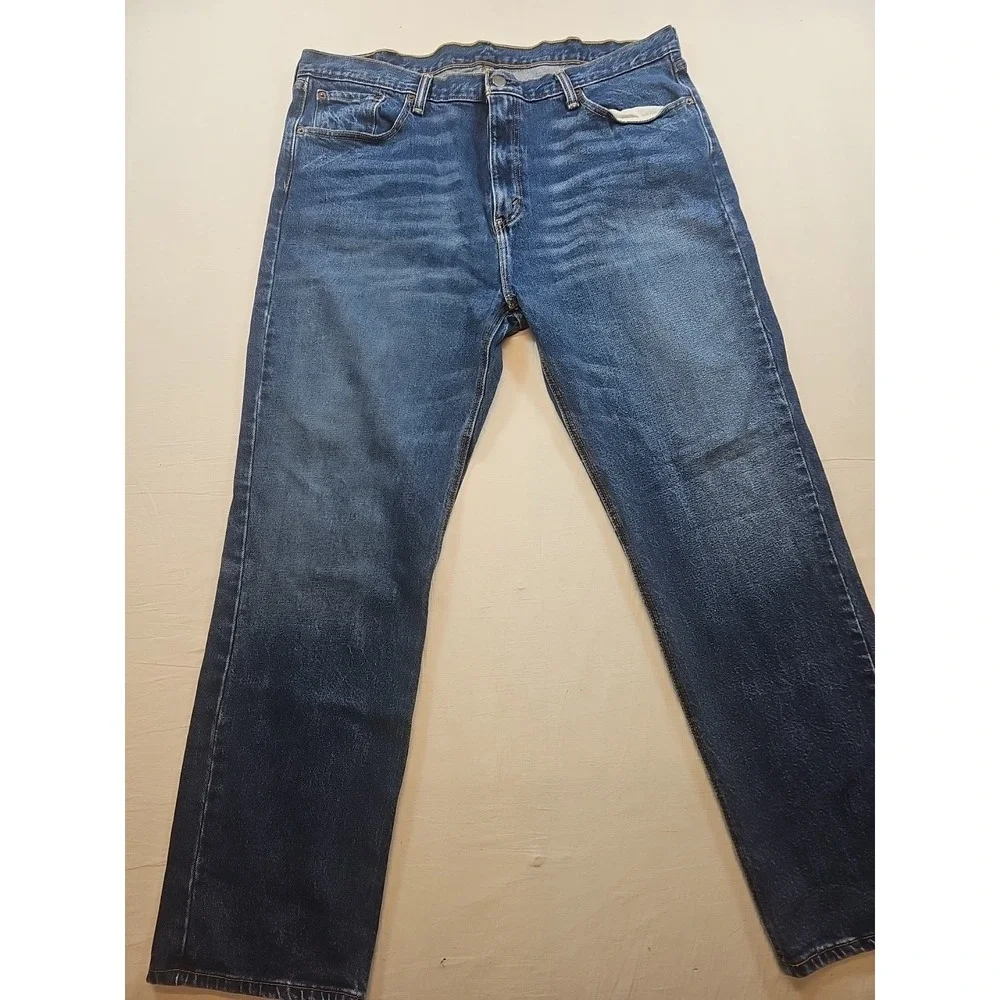 Levis 541 Jeans Men 38x30 Straight Leg Regular Fit Blue Medium Wash Denim Pants